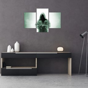 Tablou - Călugăr în întuneric (90x60 cm)