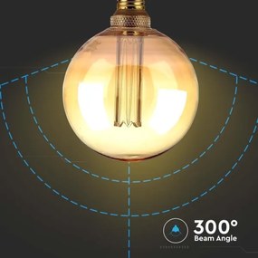 Bec LED FILAMENT G125 E27/4W/230V 1800K Art Edition