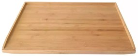 Tava de bambus 55x43 cm Kinghoff KH1683, pentru pregatirea aluatului, tocarea legumelor