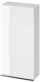 Dulap baie suspendat Cersanit Virgo, o usa, 40 cm, alb, montat Alb