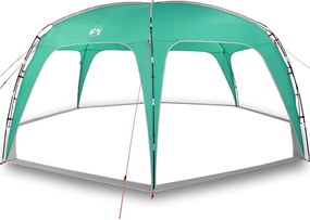 vidaXL Cort de petrecere, verde mare, rezistent la apă