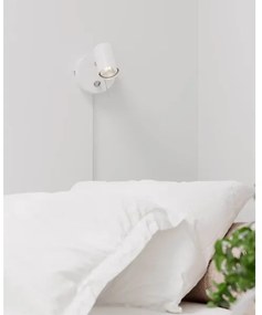 ByRydens 4300190-5002 - Spot dimabil de perete CORRECT 1xGU10/7W/230V alb