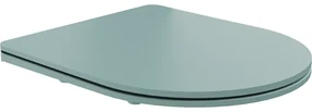Mexen deska cu cădere lentă slim, duroplast, verde mat deschis - 39740048
