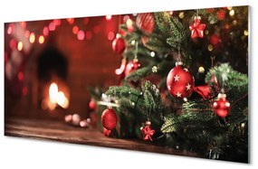Tablouri acrilice pom de Crăciun fleacurile lumini Cadouri