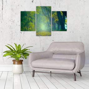 Tablou cu drum dea lungul cu copaci (90x60 cm)