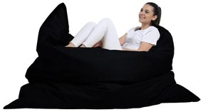 Fotoliu puf pentru grădină Giant Cushion 140x180 - Black