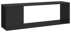Comoda TV, negru, 100x24x32 cm, PAL 1, Negru