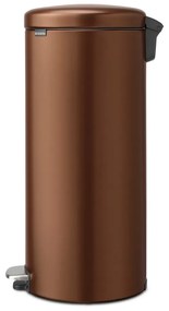 Coș de gunoi bronz cu pedală din oțel 30 l NewIcon – Brabantia