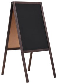 Tabla neagra cu doua fete, lemn de cedru, verticala, 40x60 cm 40 x 60 cm