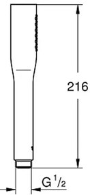 Para de dus Grohe Euphoria Cosmopolitan crom lucios 1 tip de jet