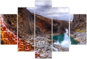 Tablou - Canionul Studlagil (150x105 cm)