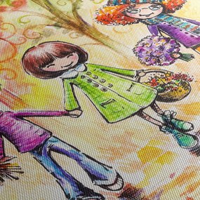 Tablou - Prietenie (120x50 cm)