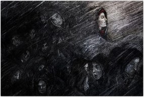 Tablou - Tristețe și renunțare (90x60 cm)