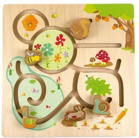 JUCARIE PLACA DIN LEMN, ANIMALE DIN PADURE - ANDREU TOYS (ANT16107)