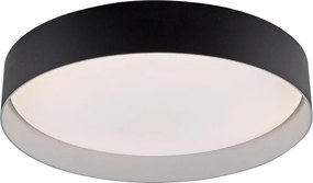Schöner Wohnen 14594-18 - Plafonieră LED dimabilă TAVOLI LED/20W/230V neagră+telecomandă