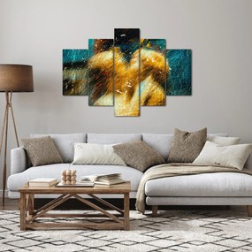 Tablou - Îngerii sărutăndu-se (150x105 cm)