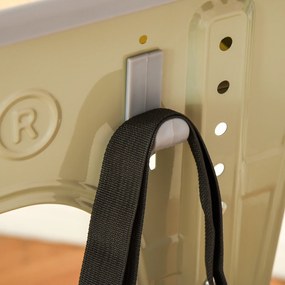 HOMCOM Set Masa Si Scaune Copii Bancă și Scaun Reglabil pentru Copii 6-12 Ani Ergonomic Aosom Romania
