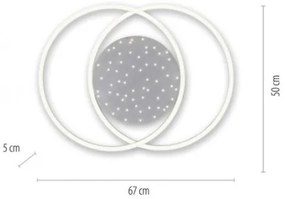 Paul Neuhaus 6025-55 - Plafonieră LED YUKI dimabilă LED/48W/230V + DO