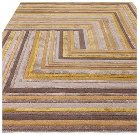 Covor galben ocru din lână 160x230 cm Network Gold – Asiatic Carpets