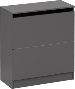 Dulap pentru perne şi plapume, grafit, BETTY 2 BE-02-040