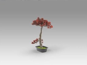 Set de 2 Plante artificiale, Bunjin-hi BONSAI 45cm