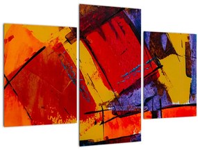 Tablou cu abstracție (90x60 cm)