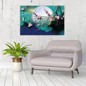 Tablou - Copac,grafic (90x60 cm)