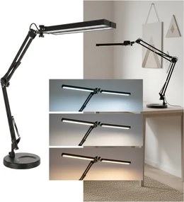 Brilagi - Lampă de birou LED reglabilă VARIO LED/15W/230V 3000-6000K neagră