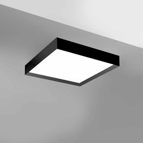 Plafoniera LED AOI 60x60cm, alb sau negru