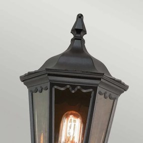 Elstead MD7-BLACK - Aplica de perete pentru exterior MEDSTEAD 1xE27/60W/230V IP44, neagră