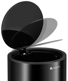 Coș pentru cosmetice în negru