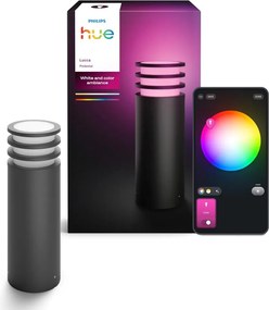 Philips - Lampă LED RGB reglabilă pentru exterior Hue LUCCA 1xE27/8,1W/230V IP44