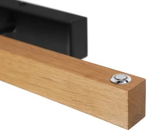 Lampă LED pentru tablouri VERDE LED/5,5W/230V 3000K 46 cm stejar/negru