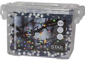 Șirag luminos pentru exterior cu LED Star Trading Berry Mini, lungime 14 m