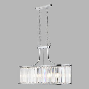 Lustra traditionala stil clasic Victoria oval crom 8095-5CC SRT