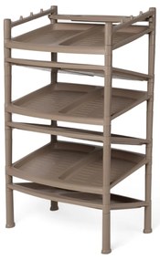 Botnik 6 etaj Brown 52 x 34 x 91 cm