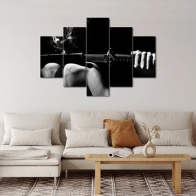 Tablou - Femeie cu o sabie (150x105 cm)