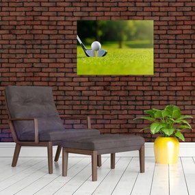 Tablou pe sticlă - Golf (70x50 cm)