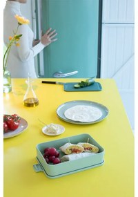 Cutie pentru alimente Brabantia Make&Take 1006288, 2 L, Inchidere etansa, Fara BPA, Verde