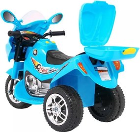 Motocicleta Electrica cu Acumulator Pentru Copii NOVOKIDS™ Moto Classico 88, 3-6 ani, Max 25 kg, Cu Melodii si Lumini, Trotineta Electrica, 3 Roti,