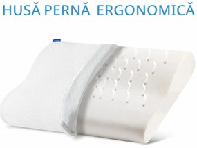 HUSA de schimb / Fata de Perna - pentru Perna ergonomica hipoalergenică