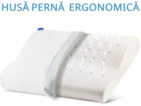 HUSA de schimb / Fata de Perna - pentru Perna ergonomica hipoalergenică