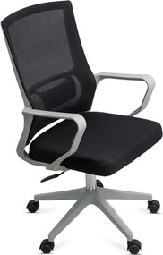 Scaun de birou reglabil pe inaltime cu suport lombar OFF 631 negru
