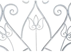 Banca de gradina, din metal, cu aspect vintage, Romance