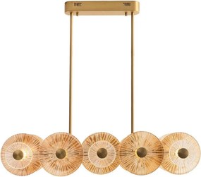 MAXLIGHT P0643 - Candelabru LED cu tijă ALLURE LED/51W/230V auriu