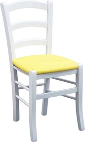 Scaun Verona,lemn fag ,sezut tapitat - GALBEN