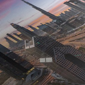 Tablou - Panorama din Dubai (150x105 cm)