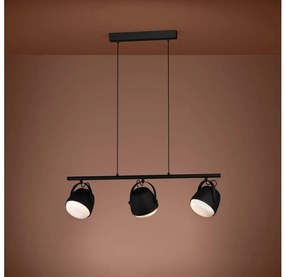 Lustră pe cablu Eglo 390046 UPANEMA 3xE27/28W/230V negru