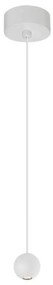 Pendul/Spot LED design minimalist modern, GRUISSAN alb MA-8468