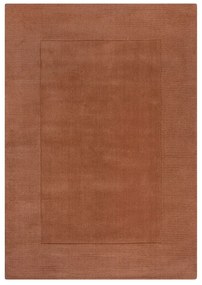 Covor cărămiziu din lână 160x230 cm – Flair Rugs